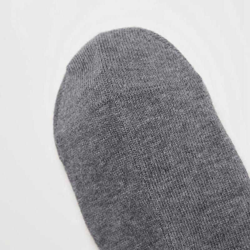 Uniqlo Middle Cut Low Men Socks Black  US |  MYOW-56173