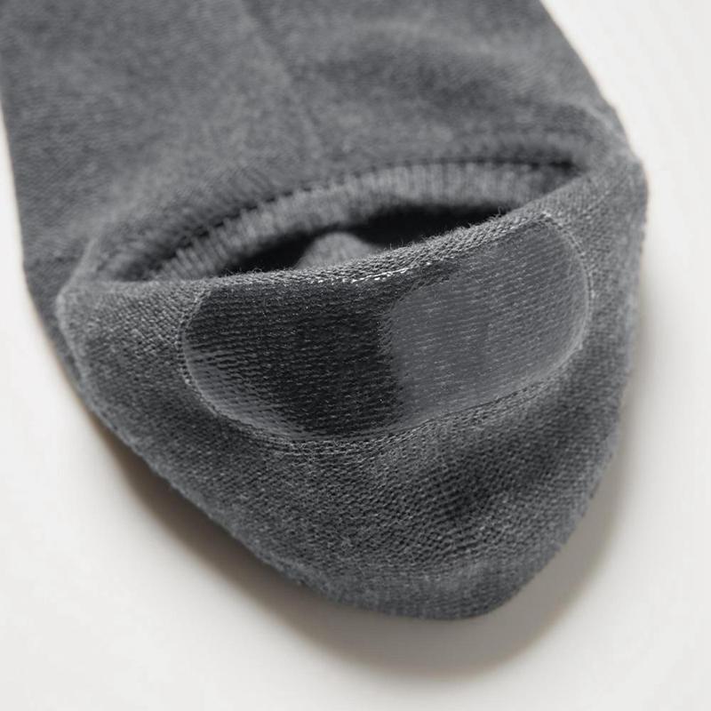 Uniqlo Middle Cut Low Men Socks Black  US |  MYOW-56173