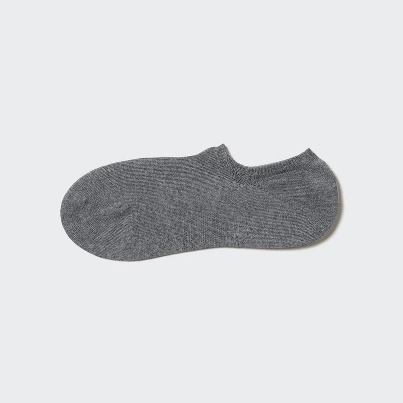 Uniqlo Middle Cut Low Men Socks Dark Grey  US |  LDJG-43921