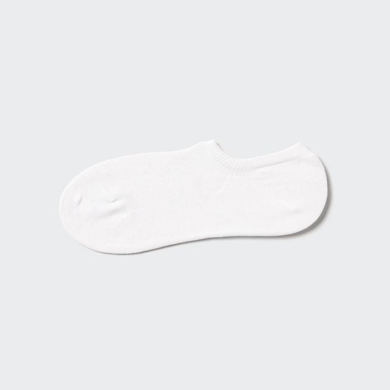 Uniqlo Middle Cut Low Men Socks White  US |  TNPO-87936