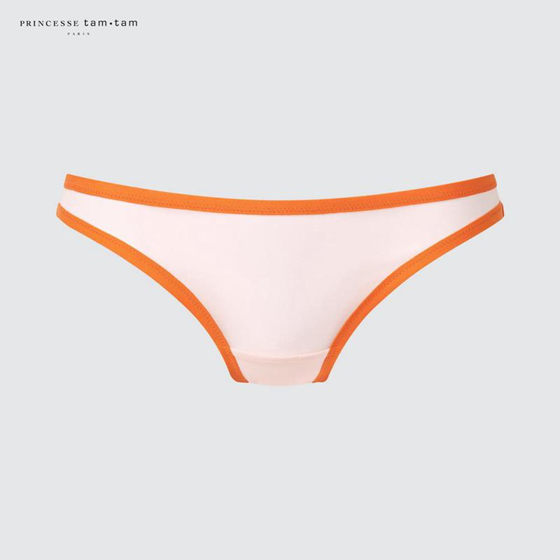 Uniqlo Midi Knickers (Mesh, Print) Women Underwear Pink  US |  VULC-87649