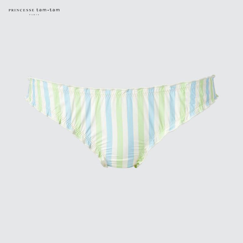 Uniqlo Midi Knickers (Print) Women Underwear Blue  US |  MZFK-67951