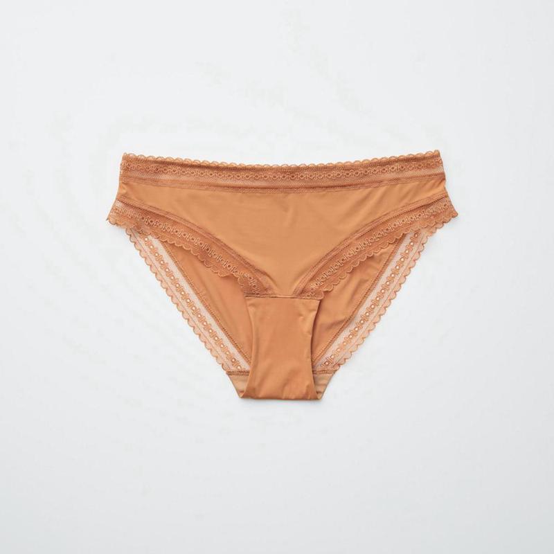 Uniqlo Midi Knickers Women Underwear Pink  US |  EKWB-46197