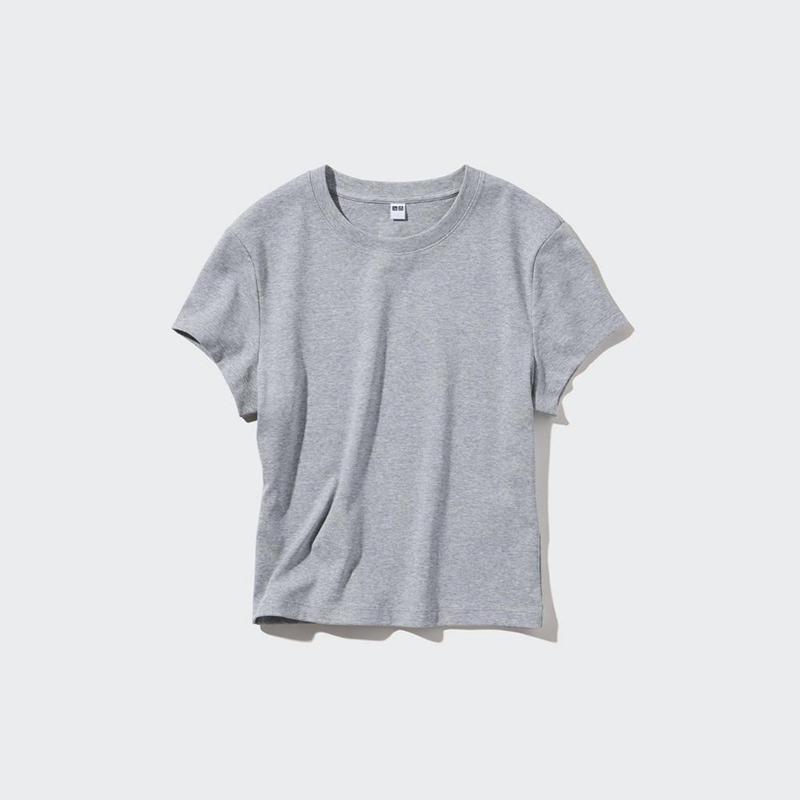 Uniqlo Mini Women T-Shirts Black  US |  ILAW-90435