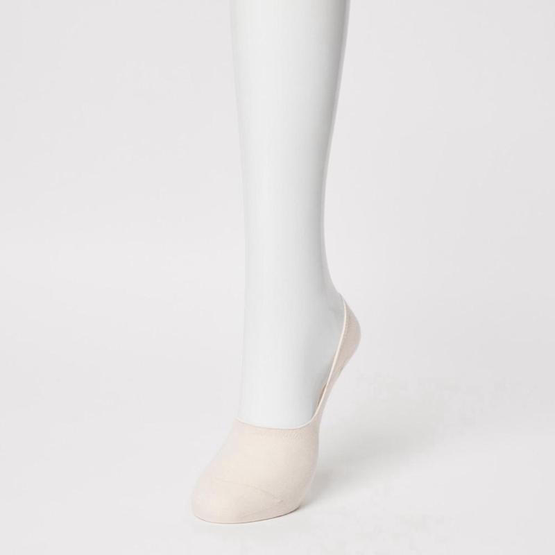 Uniqlo No-Show (3 Pairs) Women Socks Tights Black  US |  VTON-81732