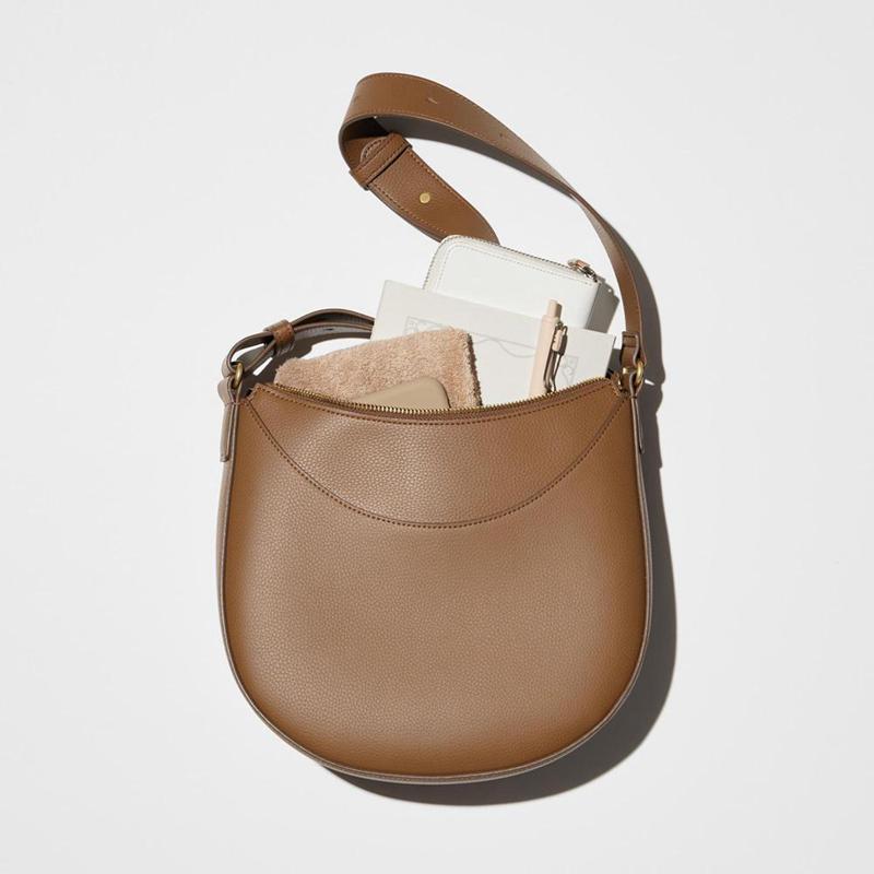 Uniqlo One Handle Women Bag Brown  US |  RJDP-68579