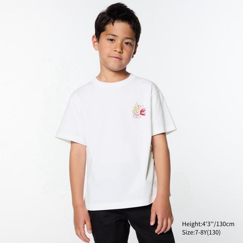 Uniqlo Oshi No Ko UT Graphic Kids' T-Shirt White  US |  FERJ-67105