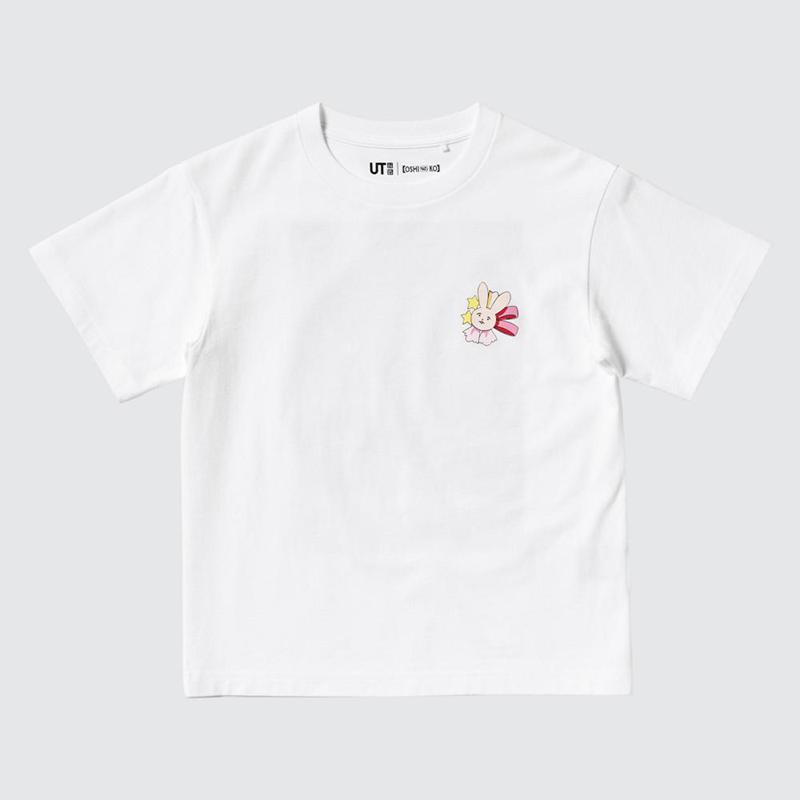 Uniqlo Oshi No Ko UT Graphic Kids' T-Shirt White  US |  FERJ-67105