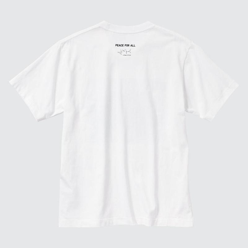 Uniqlo PEACE FOR ALL Graphic (Cristina de Middel) Women T-Shirts White  US |  TIGJ-97052