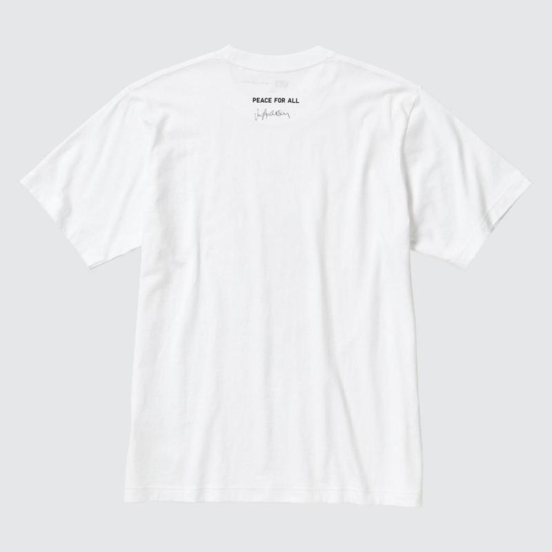 Uniqlo PEACE FOR ALL Graphic (Jonathan Anderson) Men T-Shirt White  US |  WCNH-02548