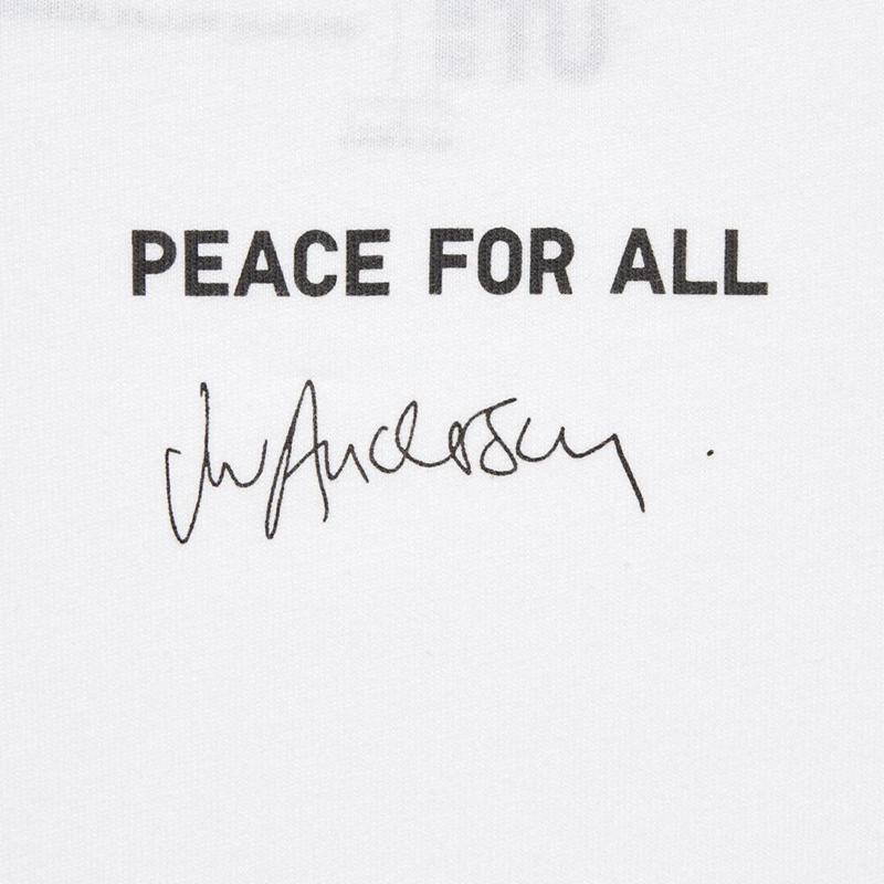 Uniqlo PEACE FOR ALL Graphic (Jonathan Anderson) Men T-Shirt White  US |  WCNH-02548