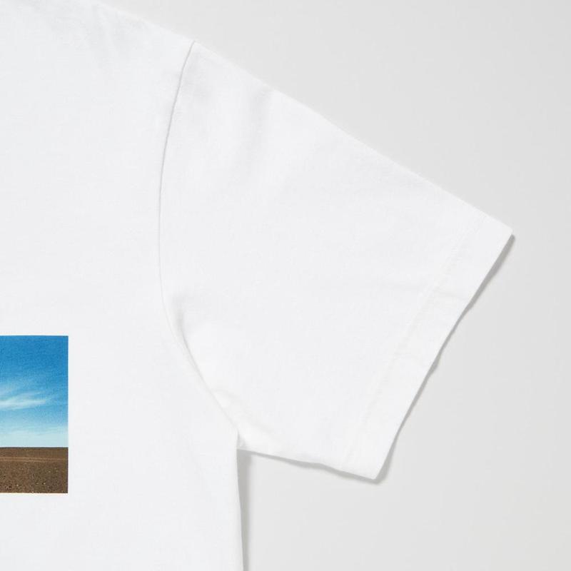 Uniqlo PEACE FOR ALL Graphic (Wim Wenders) Men T-Shirt White  US |  HGFT-71496