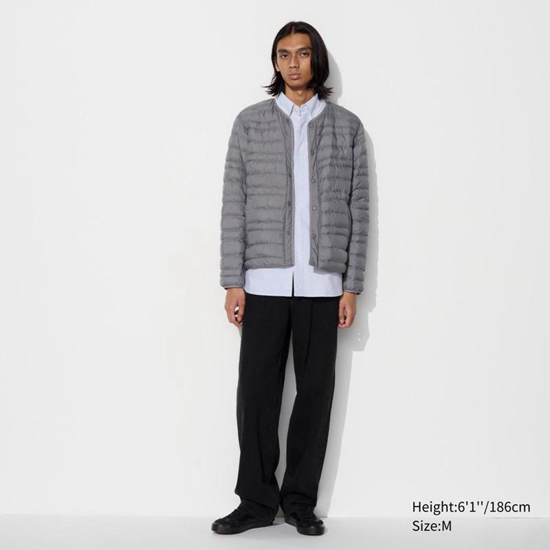 Uniqlo PUFFERTECH Compact Men Jackets Grey  US |  IELP-05178