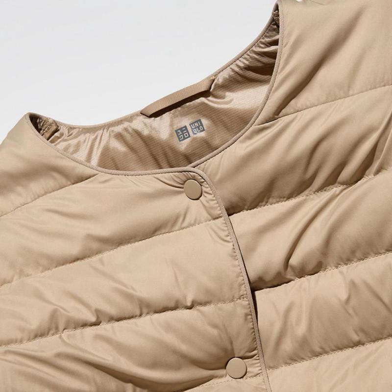 Uniqlo PUFFERTECH Compact Women Jackets Off White  US |  XQKO-62085