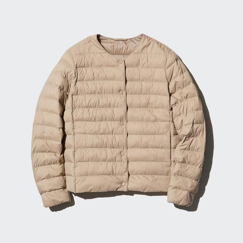 Uniqlo PUFFERTECH Compact Women Jackets Off White  US |  JKEX-92167