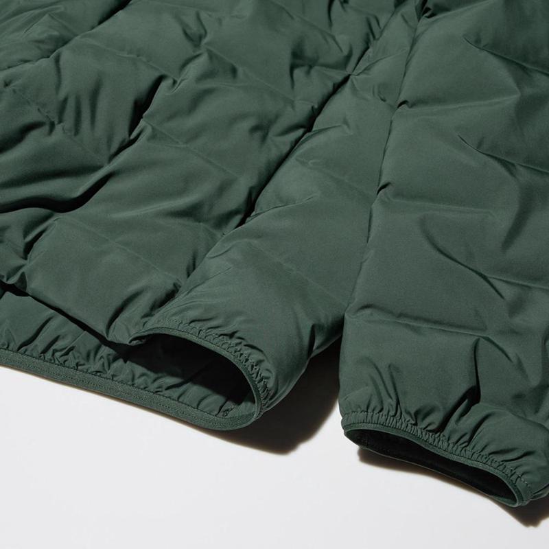 Uniqlo PUFFERTECH Men Parka Dark Green  US |  EAXM-81532