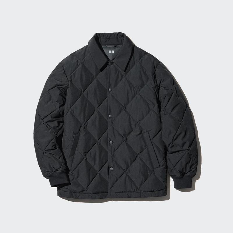 Uniqlo PUFFERTECH Quilted Men Jackets Black  US |  KSBG-38954