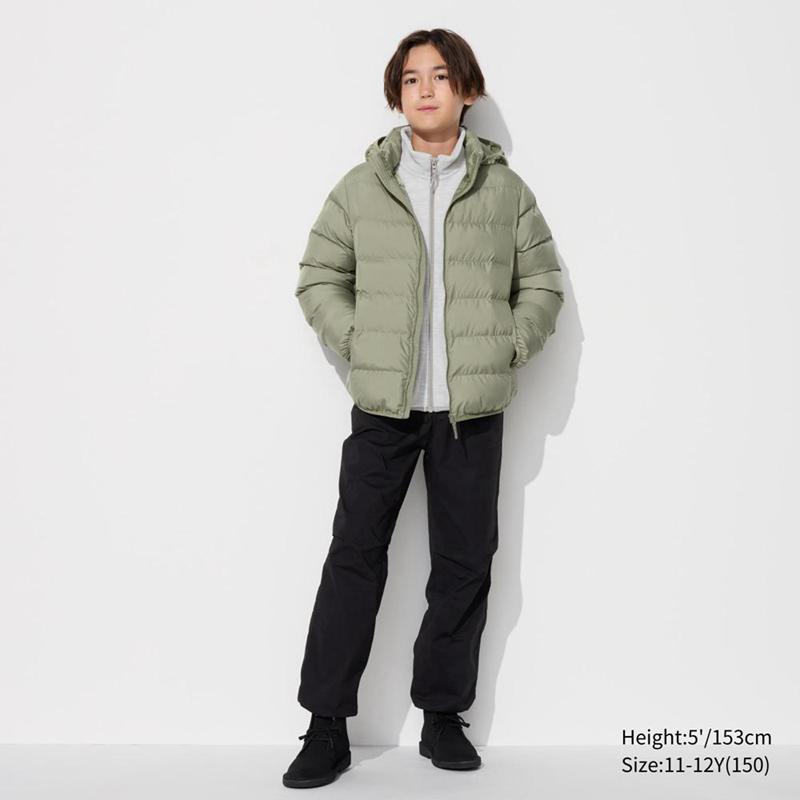 Uniqlo PUFFERTECH Washable Kids' Parka Navy  US |  UYXM-40673