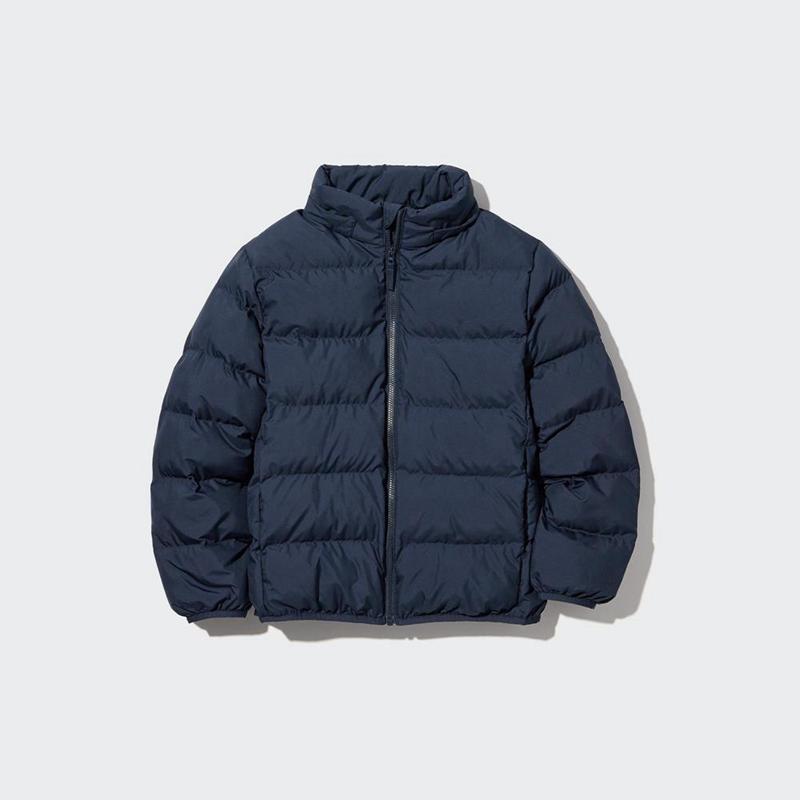 Uniqlo PUFFERTECH Washable Kids' Parka Navy  US |  UYXM-40673