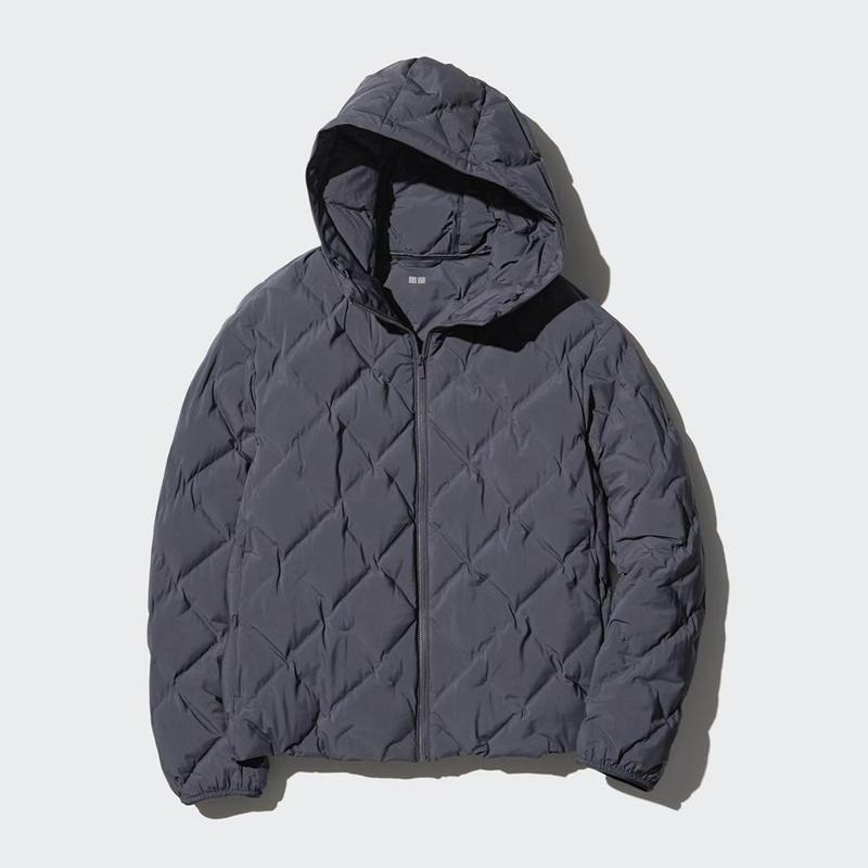 Uniqlo PUFFERTECH Women Parka Dark Grey  US |  GZLD-84503