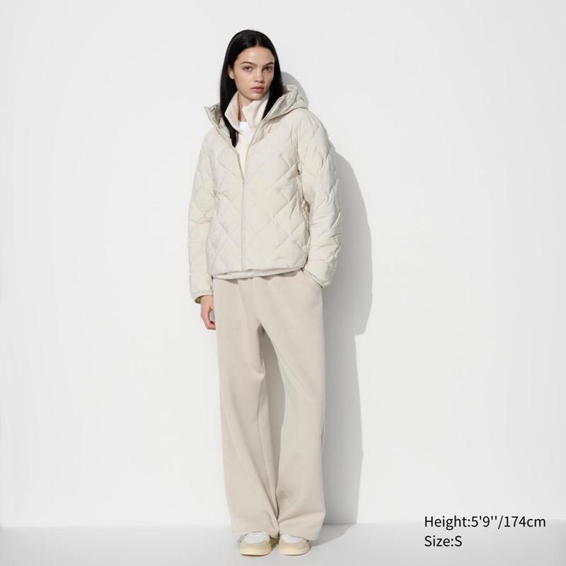 Uniqlo PUFFERTECH Women Parka Natural  US |  ABUT-98016