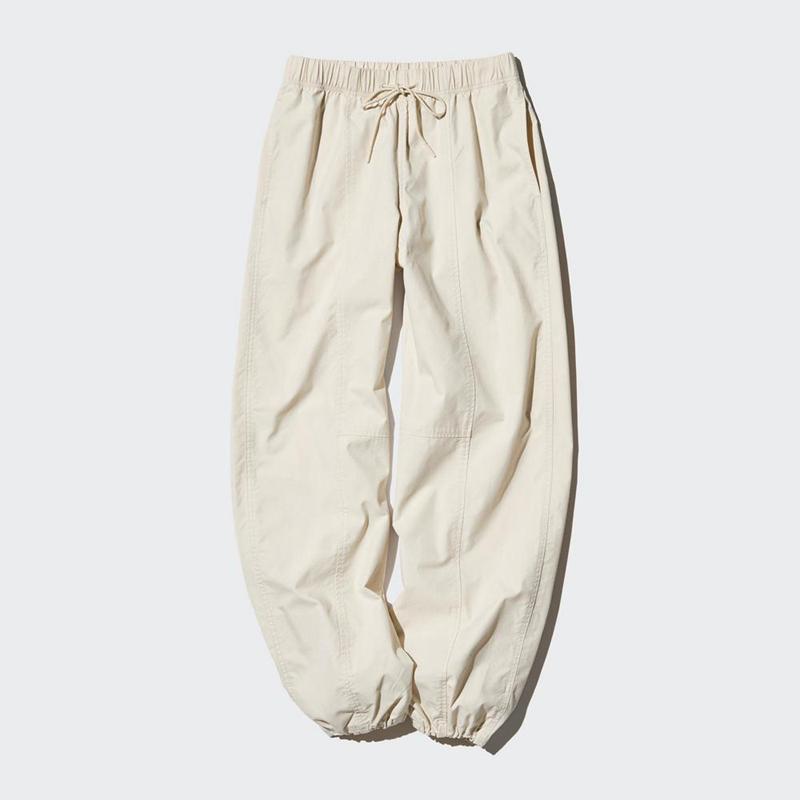 Uniqlo Parachute (Long) Women Trousers Black  US |  QNXG-69071