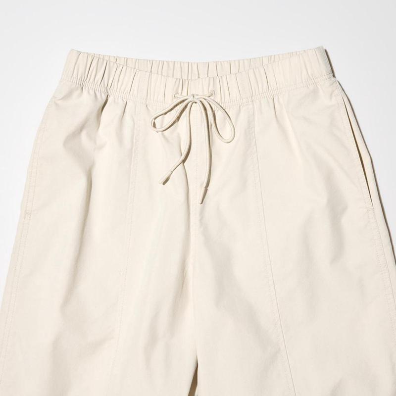 Uniqlo Parachute (Long) Women Trousers Mustard  US |  GDWX-63794