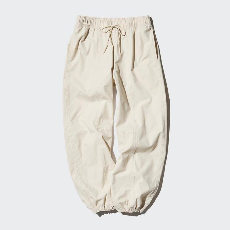 Uniqlo Parachute (Short) Women Trousers Black  US |  PZBO-34291