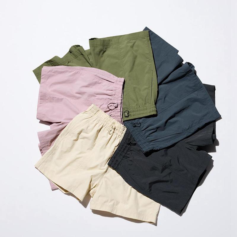 Uniqlo Parachute Women Shorts Natural  US |  ABIT-04972