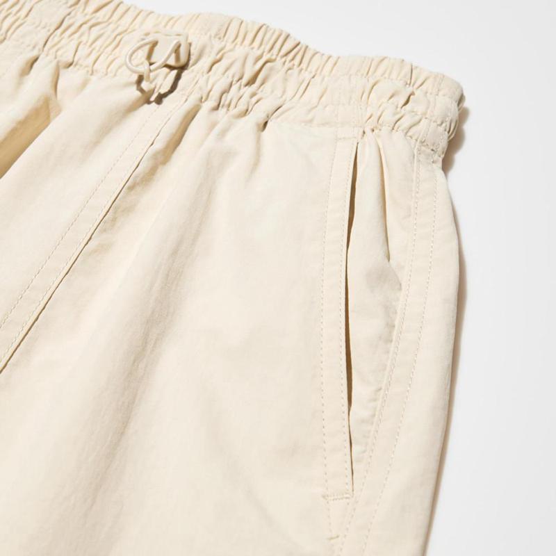 Uniqlo Parachute Women Shorts Natural  US |  ABIT-04972