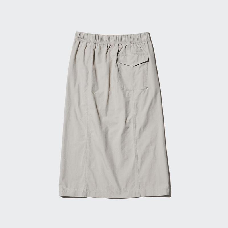 Uniqlo Parachute Women Skirts Dark Green  US |  YUON-06283