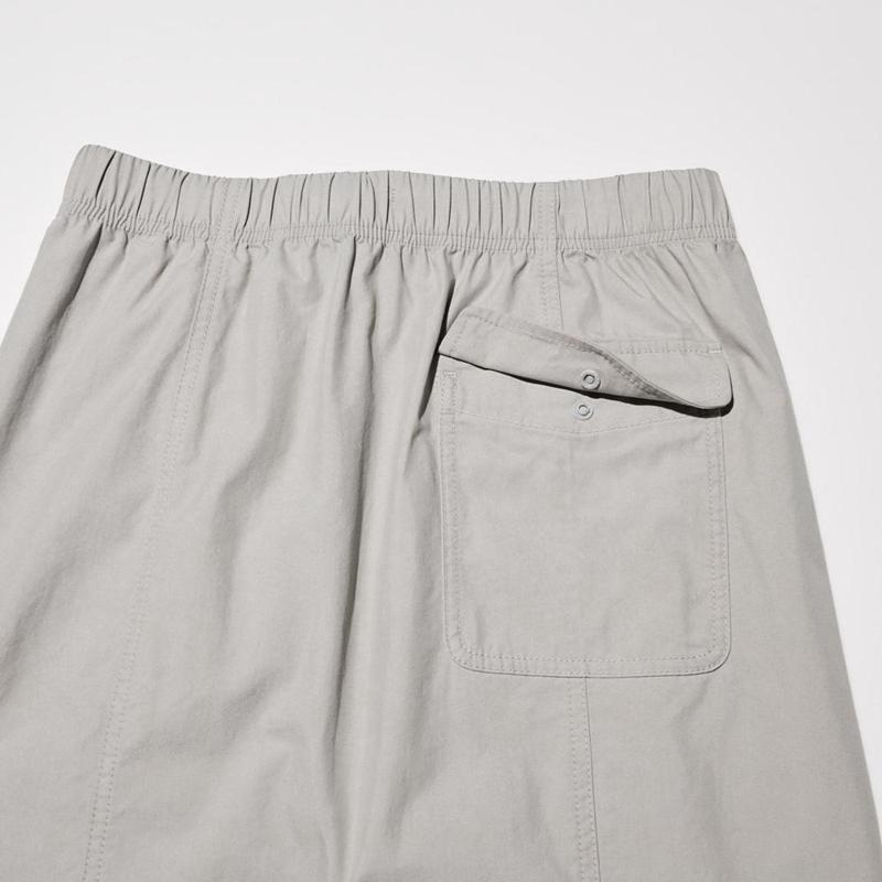 Uniqlo Parachute Women Skirts Light Grey  US |  JQEN-67310