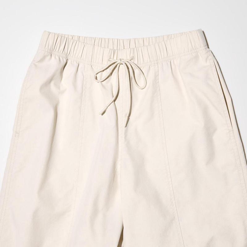 Uniqlo Parachute Women Trousers Mustard  US |  BDKR-02643