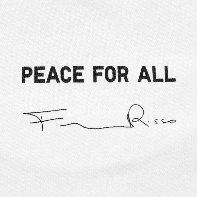 Uniqlo Peace for All Graphic (Francesco Risso) Women T-Shirts White  US |  QFIG-01436