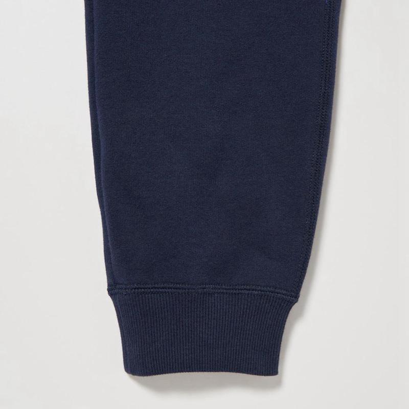 Uniqlo Pile Lined Kids' Joggers Navy  US |  AFIM-70214