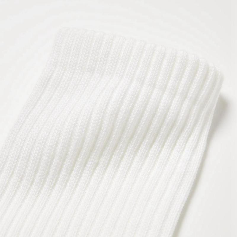 Uniqlo (Pile) Men Socks Off White  US |  AWZQ-07294