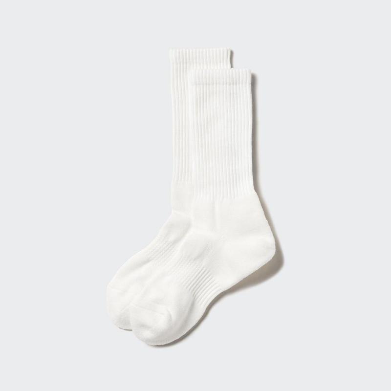 Uniqlo (Pile) Men Socks Off White  US |  AWZQ-07294