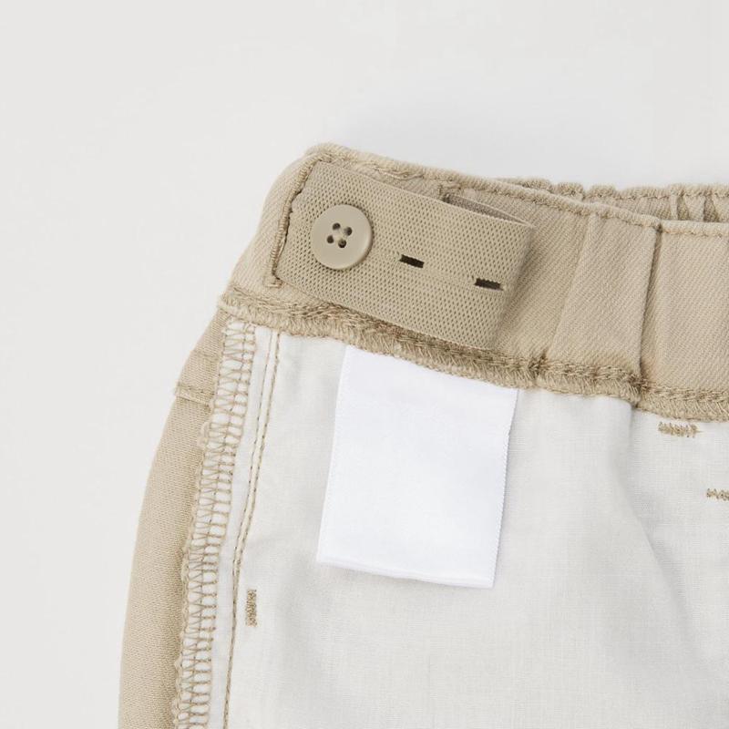 Uniqlo Pleated Wide Kids' Trousers Off White  US |  MRUL-91853