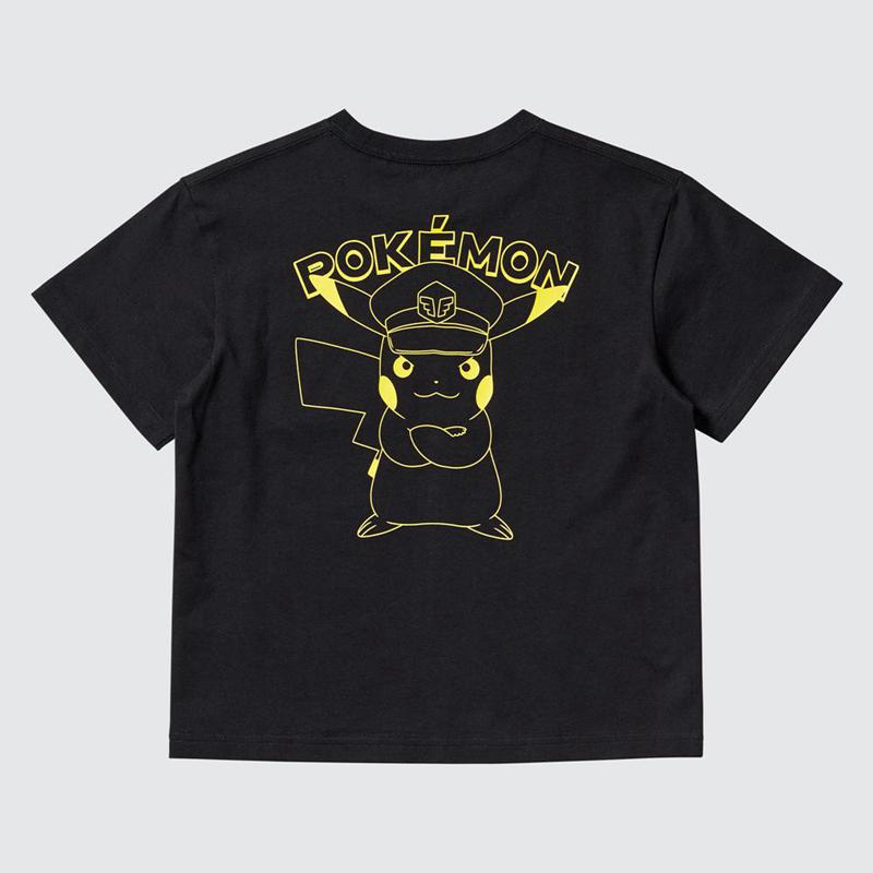 Uniqlo Pokémon: A New Adventure UT Graphic Kids' T-Shirt Black  US |  BCVP-74902