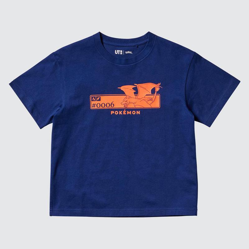 Uniqlo Pokémon: A New Adventure UT Graphic Kids' T-Shirt Navy  US |  UFMA-30579