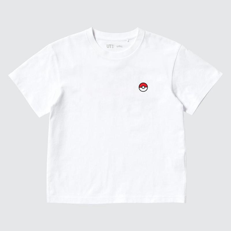 Uniqlo Pokémon: A New Adventure UT Graphic Kids' T-Shirt White  US |  LEIH-05746