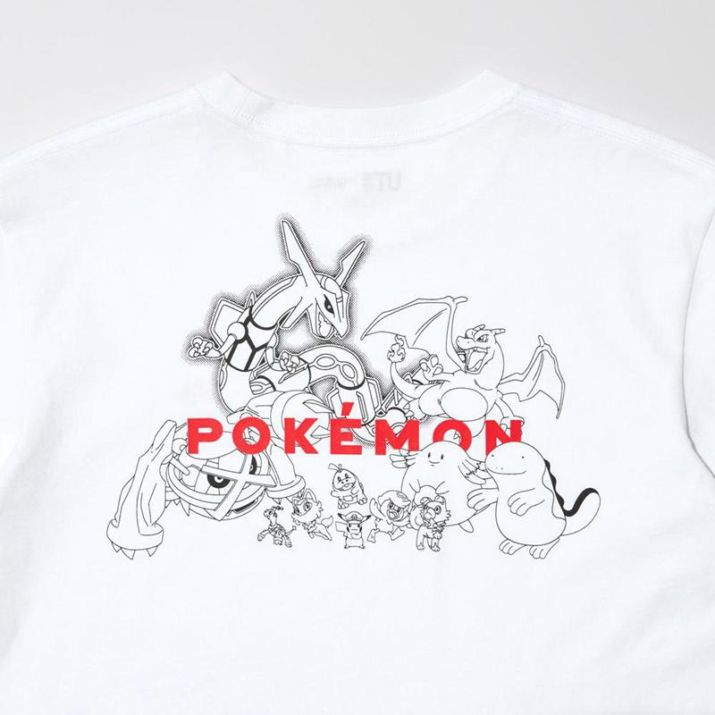 Uniqlo Pokémon: A New Adventure UT Graphic Kids' T-Shirt White  US |  LEIH-05746