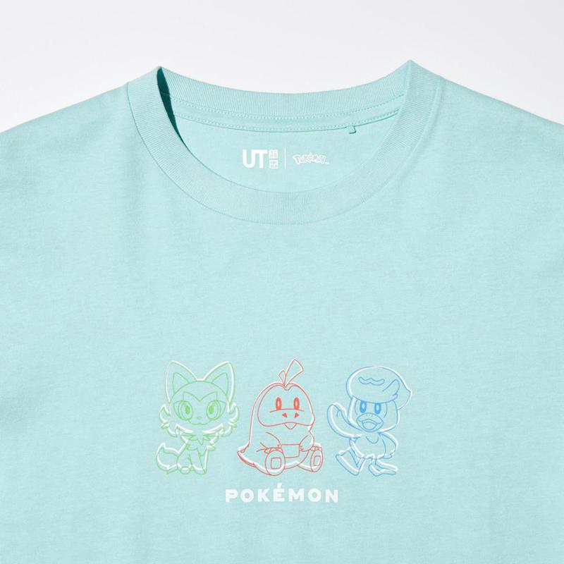 Uniqlo Pokémon: A New Adventure UT Graphic Kids' T-Shirt Green  US |  YIBE-37961