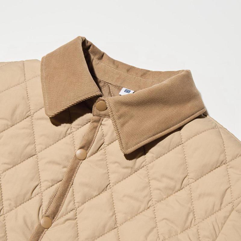 Uniqlo Quilted Kids' Jackets Beige  US |  UCJA-74580