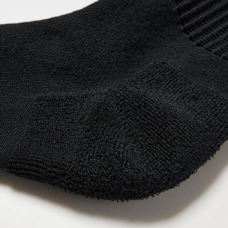 Uniqlo Relaxed (Pile) Men Socks Black  US |  DCWL-21476