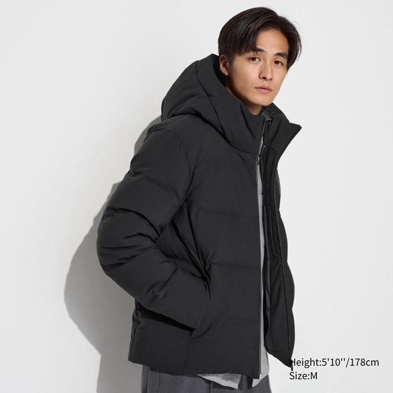 Uniqlo Seamless Down Men Parka Black  US |  GFQD-93142