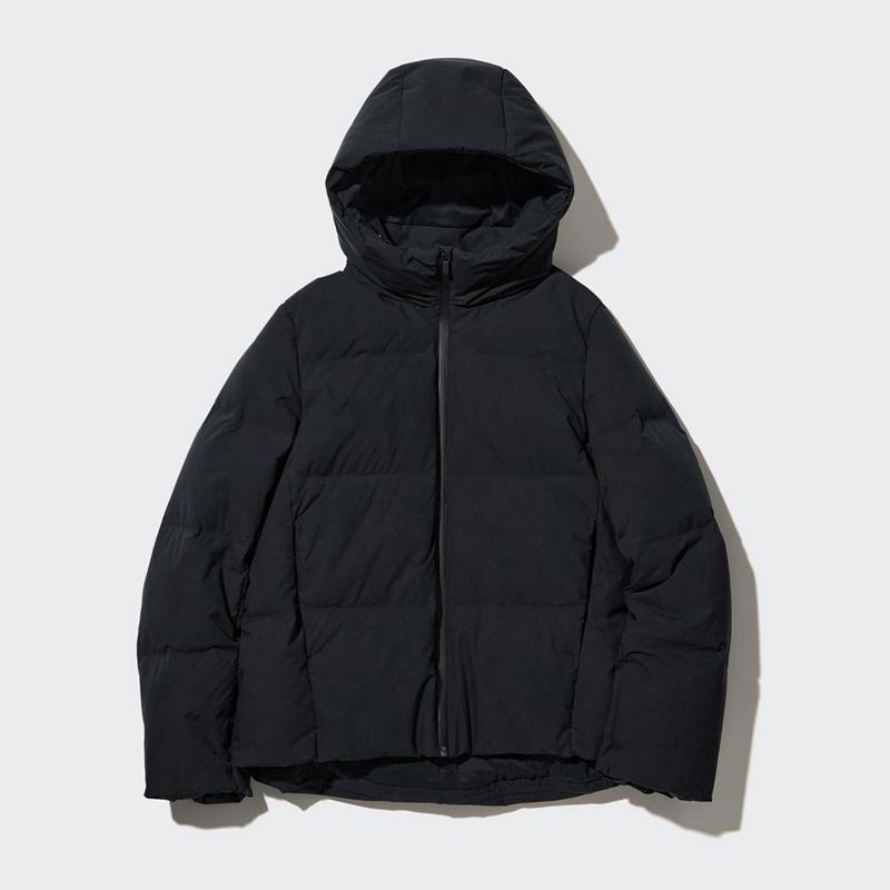 Uniqlo Seamless Down Women Parka Black  US |  TZSV-96280