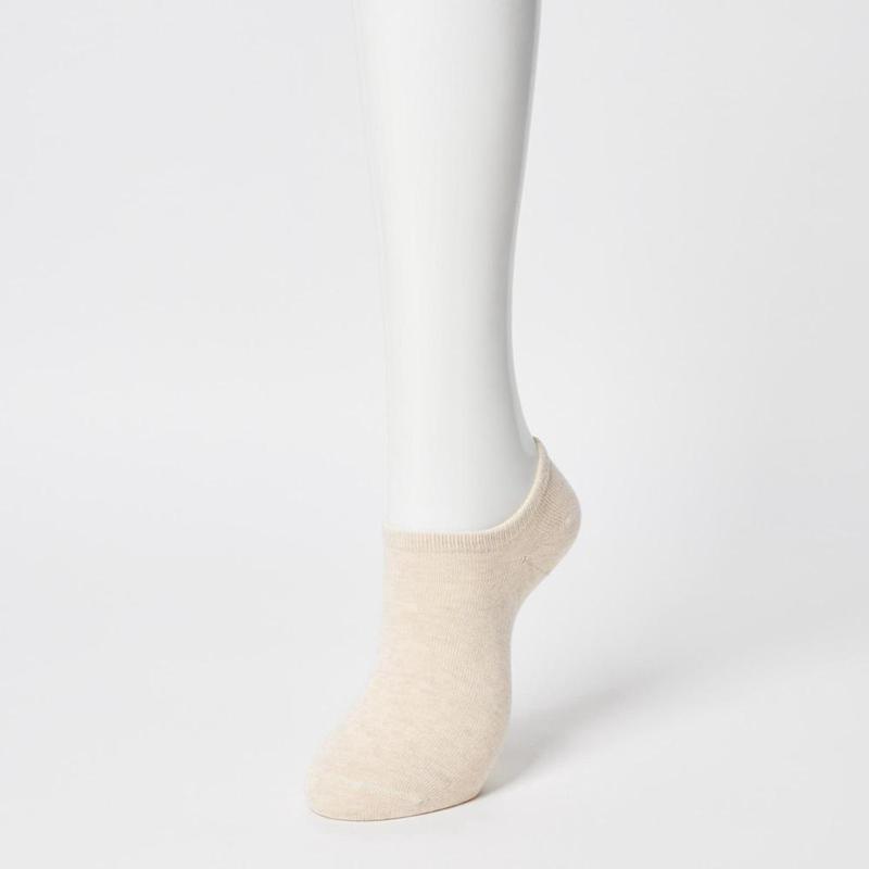 Uniqlo Short (3 Pairs) Women Socks Tights White  US |  JNMB-91324