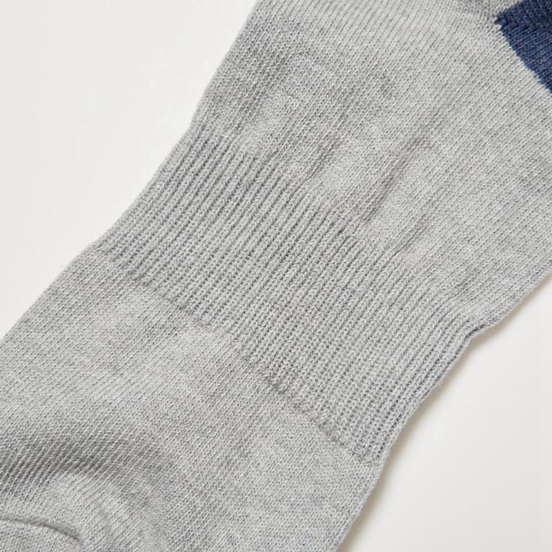 Uniqlo Short (Layered) Men Socks Grey  US |  EFNO-62375