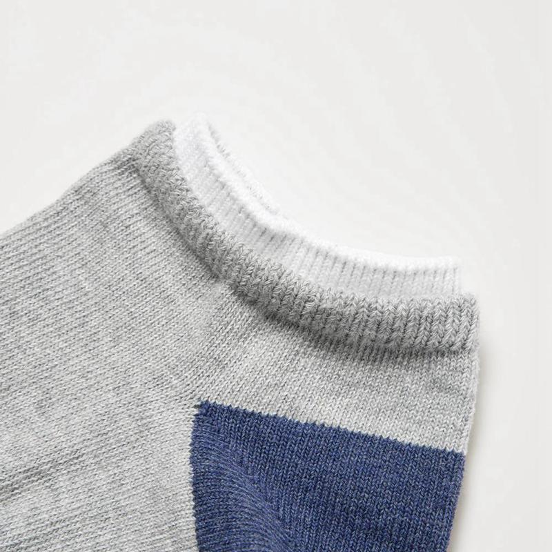 Uniqlo Short (Layered) Men Socks Grey  US |  EFNO-62375